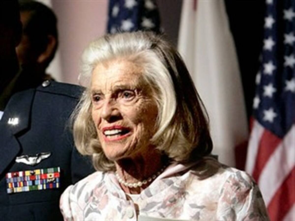 Falleció Eunice Kennedy, fundadora de los Juegos Olímpicos Especiales