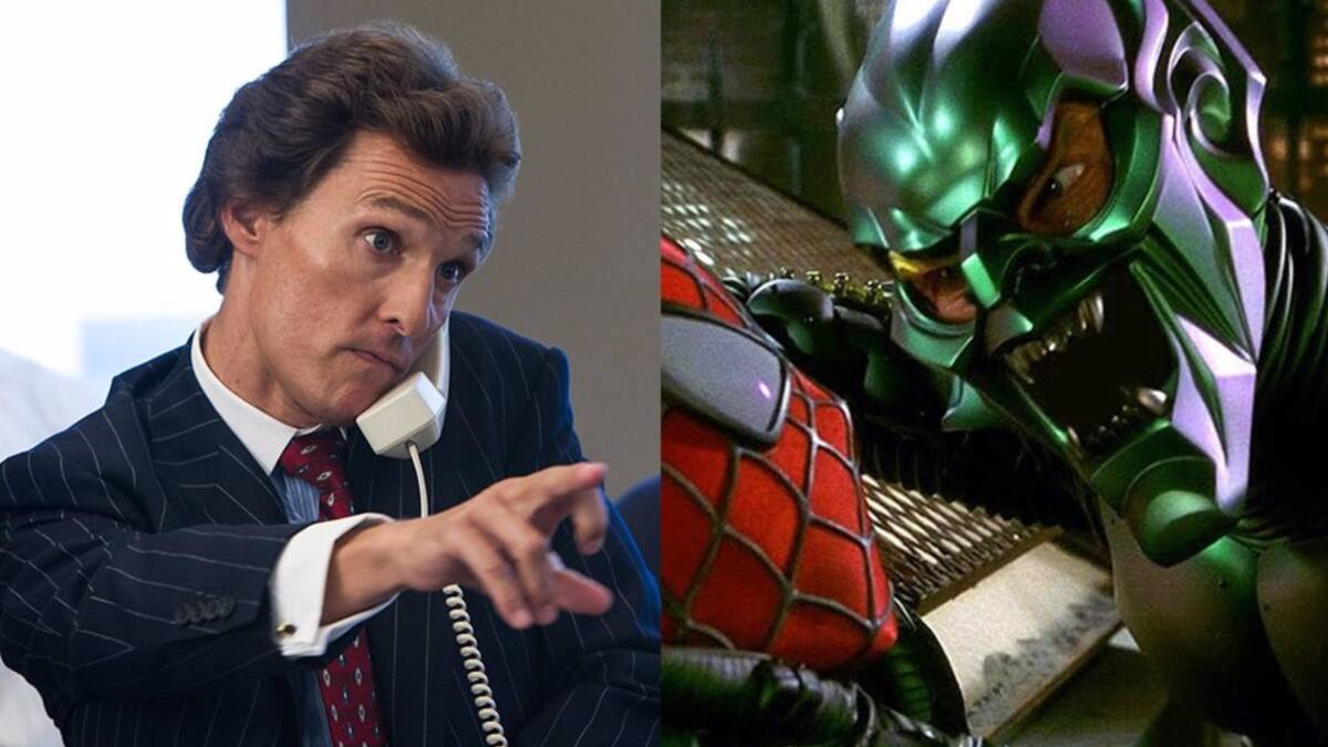 Marvel quiere a Matthew McConaughey como Duende Verde en Spider-Man 3