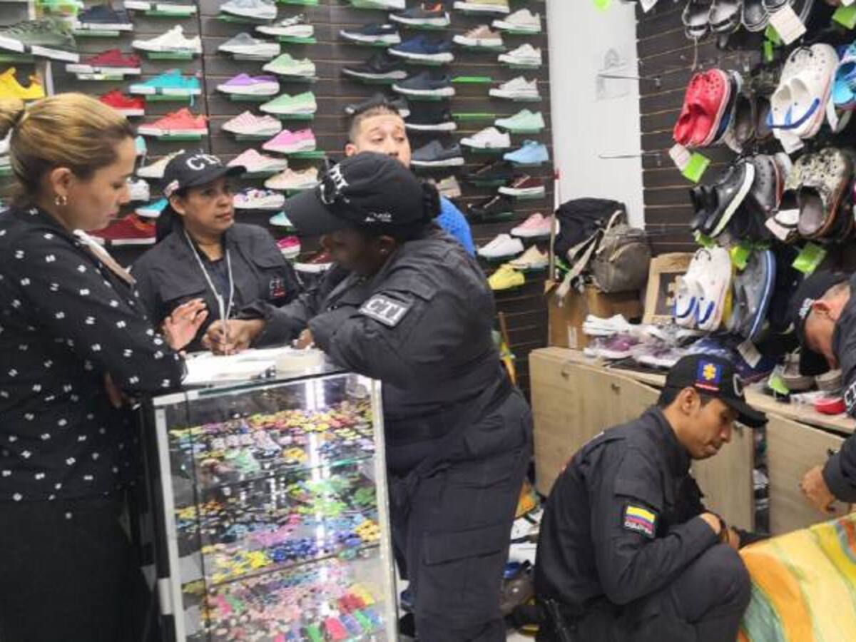 Operativos de la Dian contra el Contrabando en el centro de Cali
