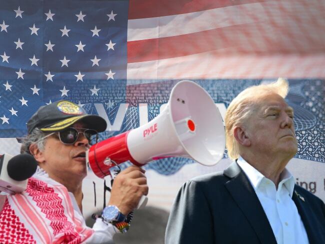 Departamento de Estado de EE.UU. le revocó la visa al presidente Gustavo Petro.