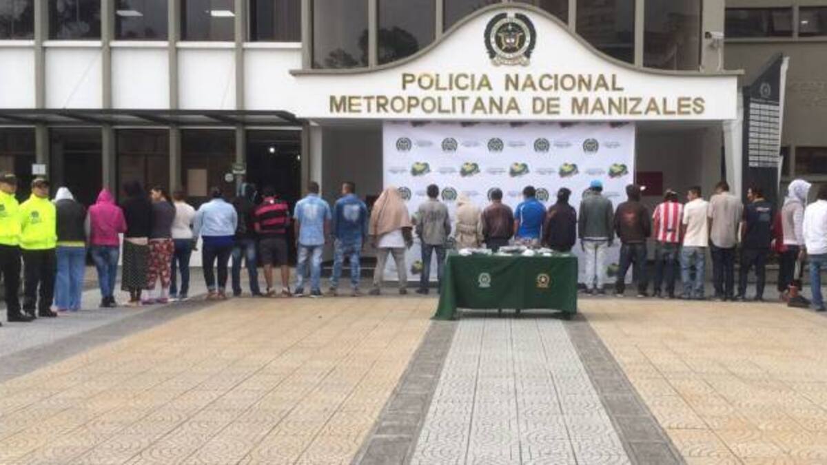Detenidos 31 integrantes de banda que utilizaba enfermos e indigentes para comercializar alucinógenos