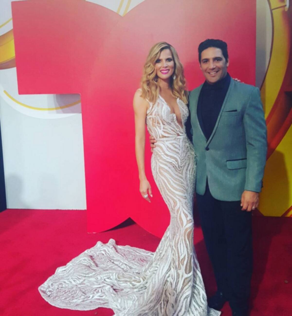 Maritza Rodríguez y Agmeth Escaf