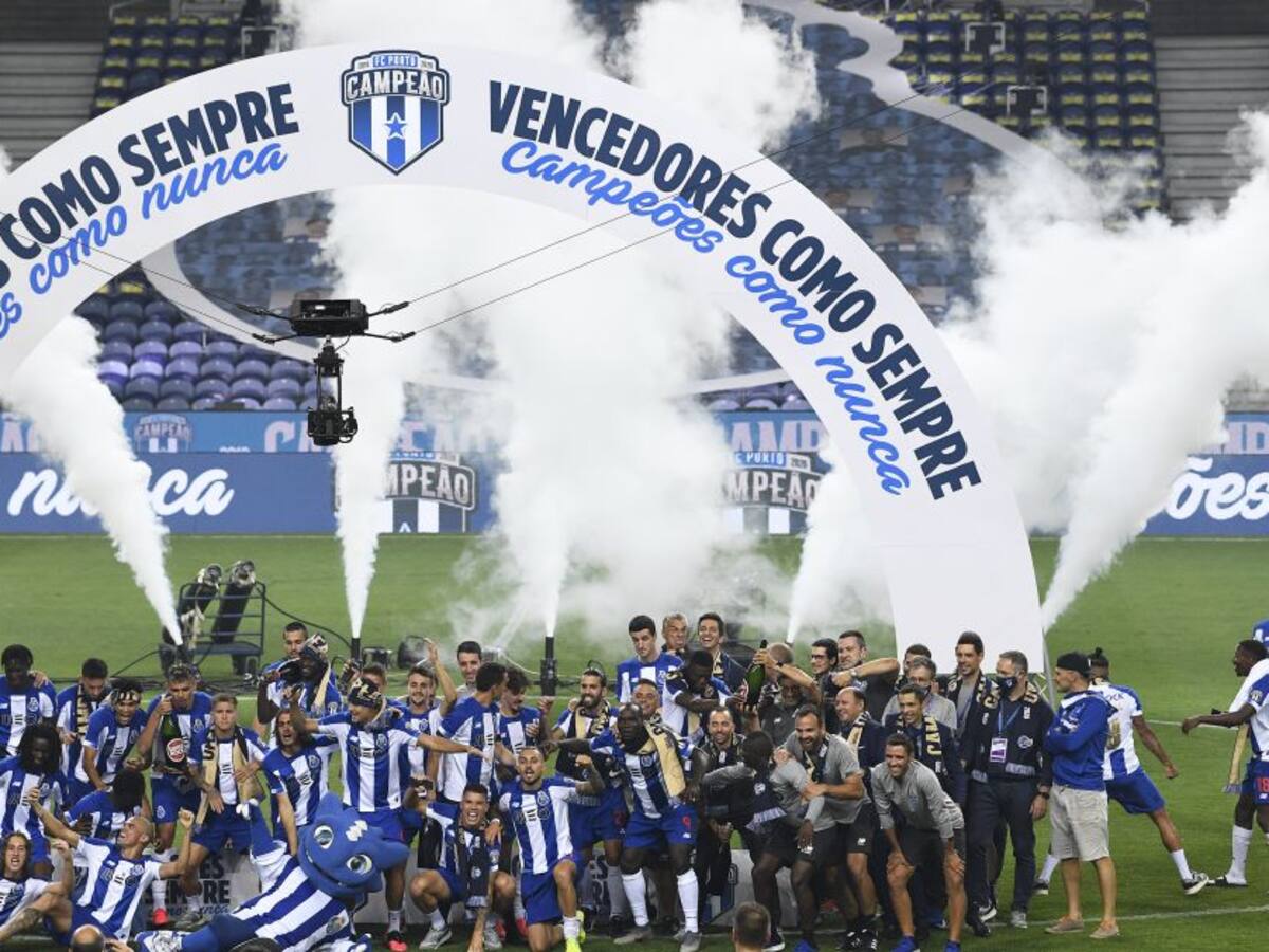 Matheus Uribe y Luis Díaz, campeones con el Porto en Portugal