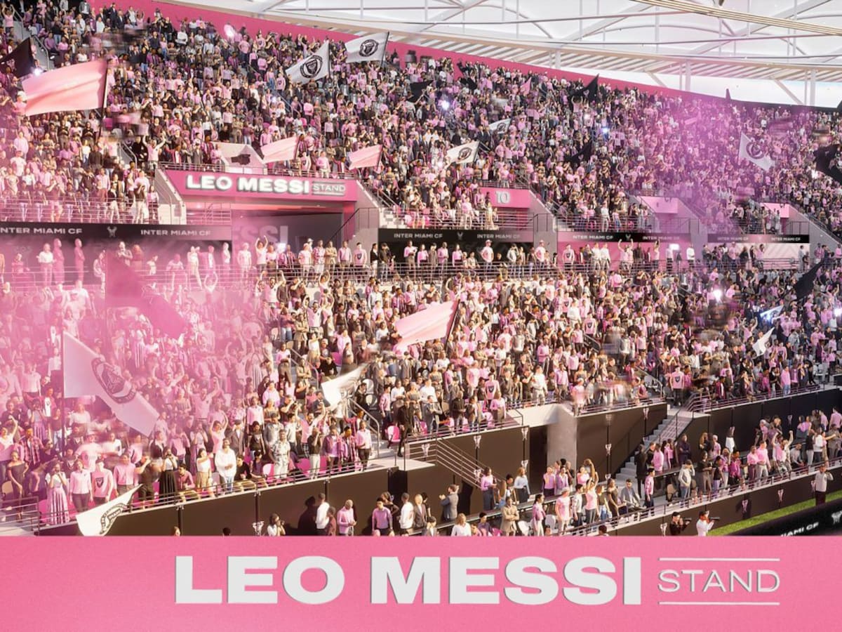 Messi tendrá su propia tribuna en el nuevo estadio de Inter Miami