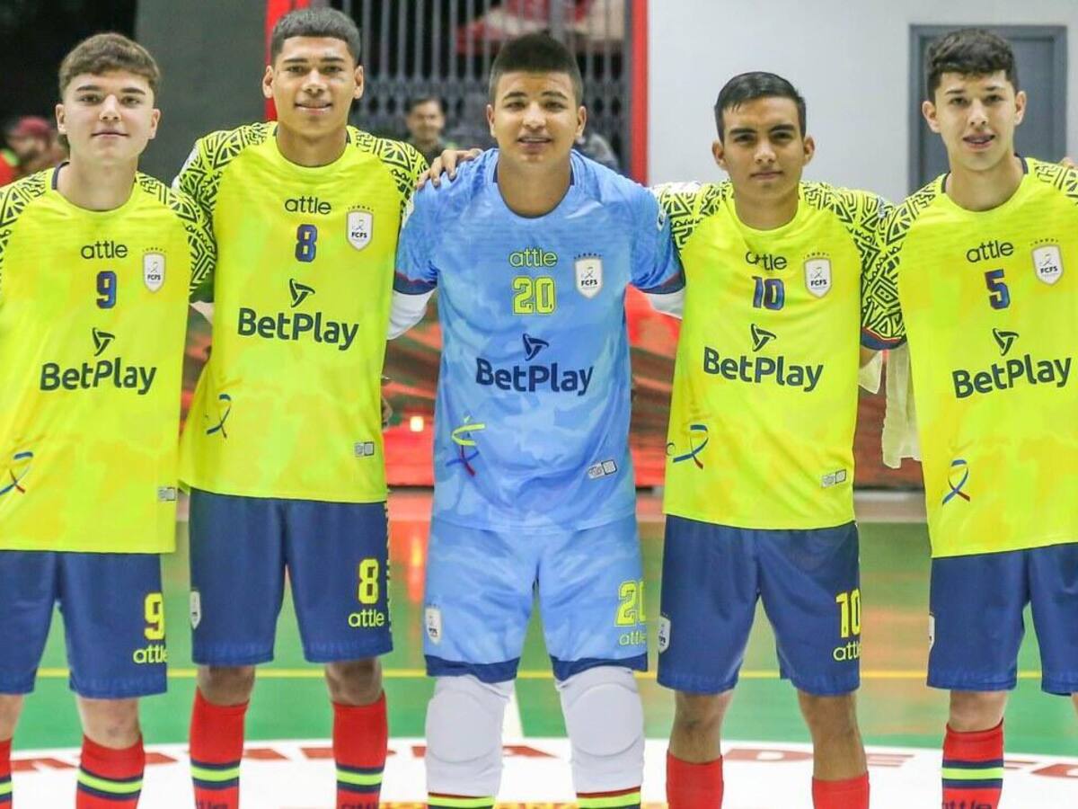 Colombia se consagra campeona mundial del Fútbol de Salón Sub-20, tras vencer a Paraguay