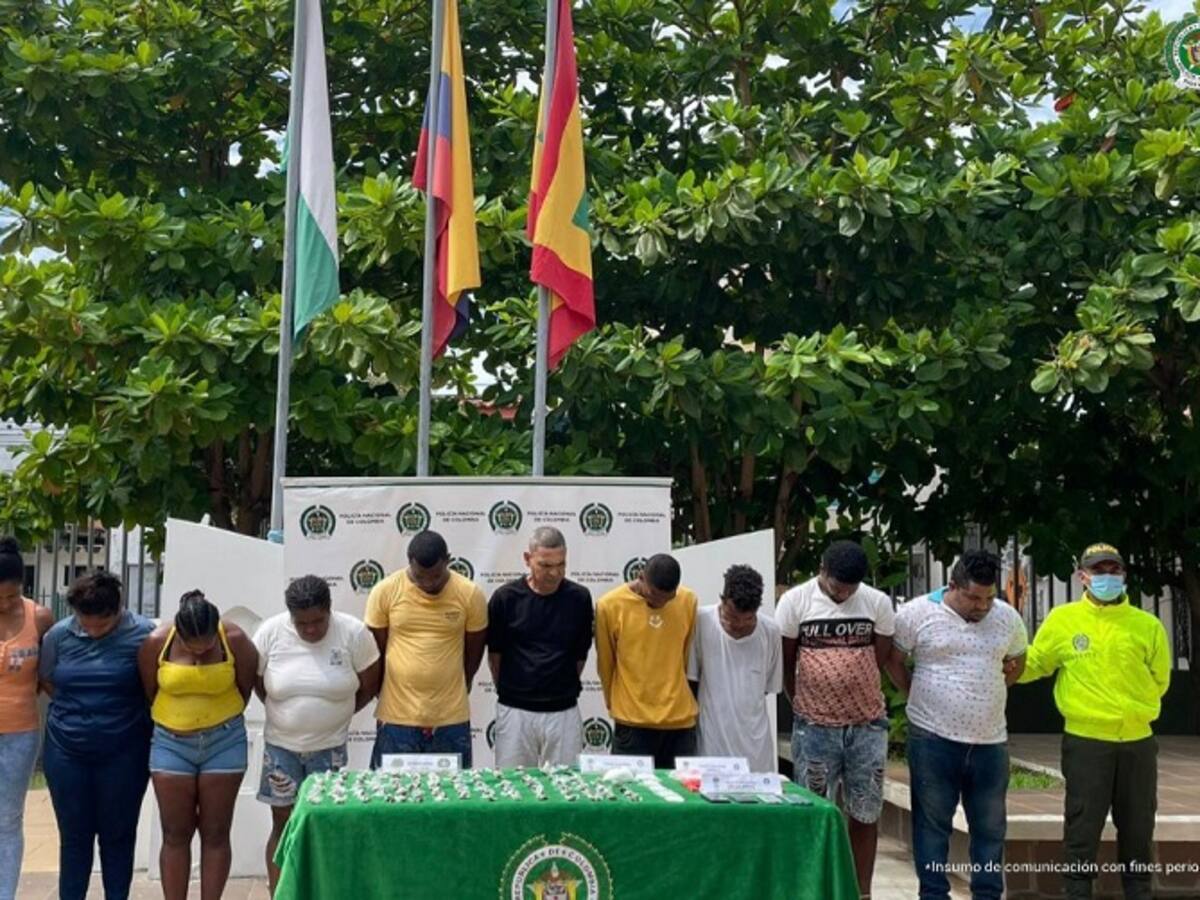 Fiscalía impactó a dos bandas dedicadas a la venta de droga en Cartagena