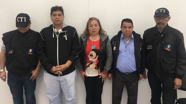 Fiscalía detiene estafa millonaria contra 2.300 docentes del país. Foto: Fiscalía General de la Nación.