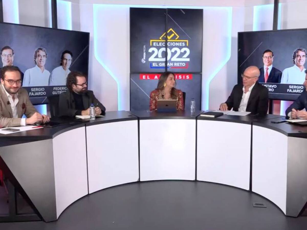 Panelistas analizan el debate presidencial de Prisa Media
