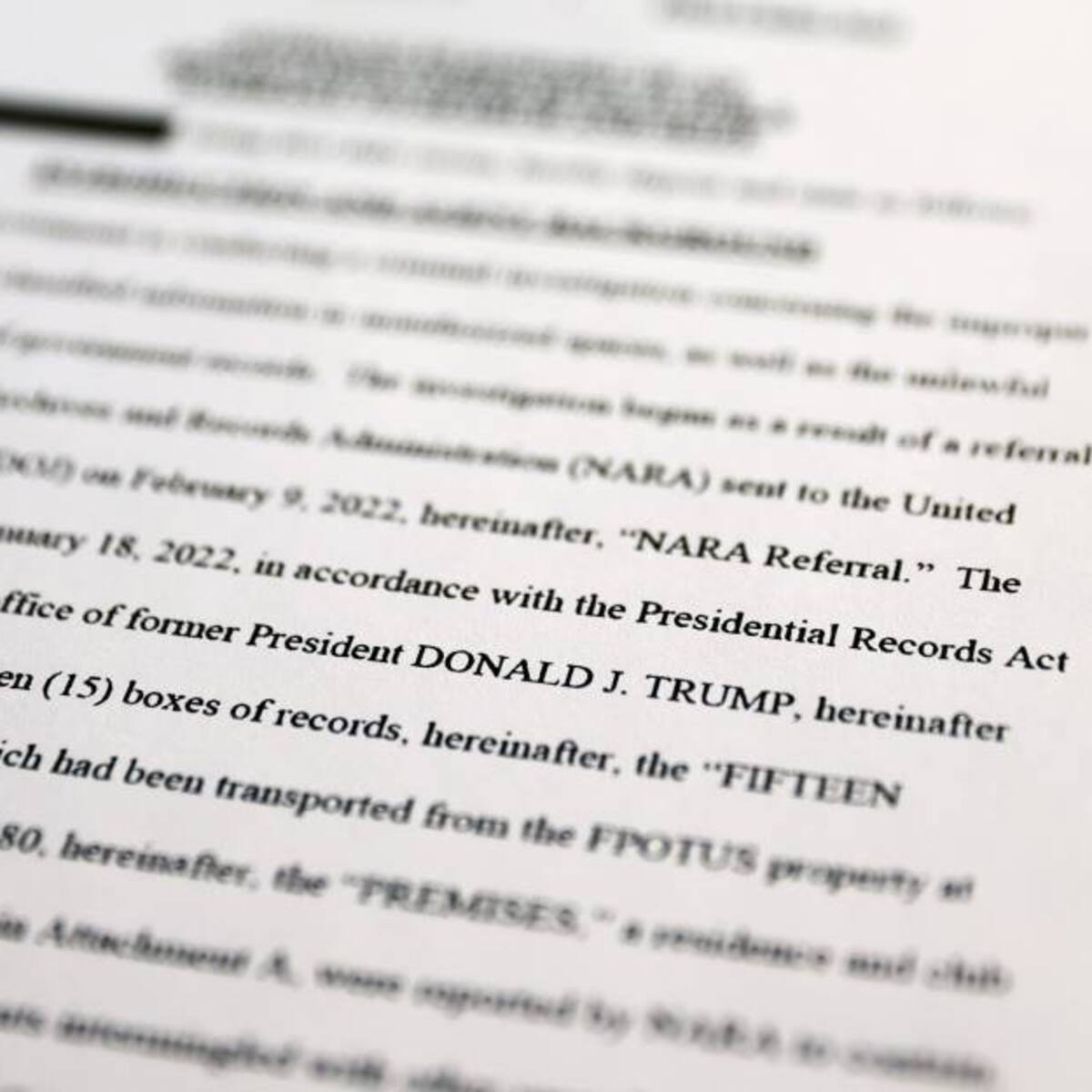 Documentos incautados a Trump incluyen datos de armas nucleares de otro gobierno