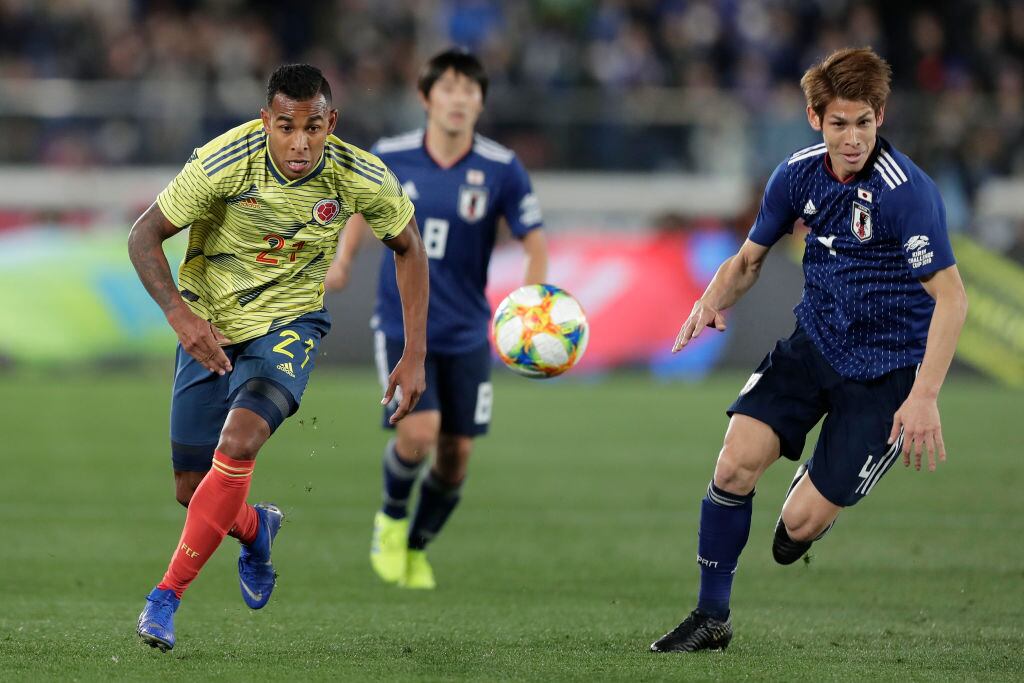 Sebastián Villa sería la sorpresa de la Selección Colombia para los amistosos ante Croacia y Francia. (Photo by Kiyoshi Ota/Getty Images)