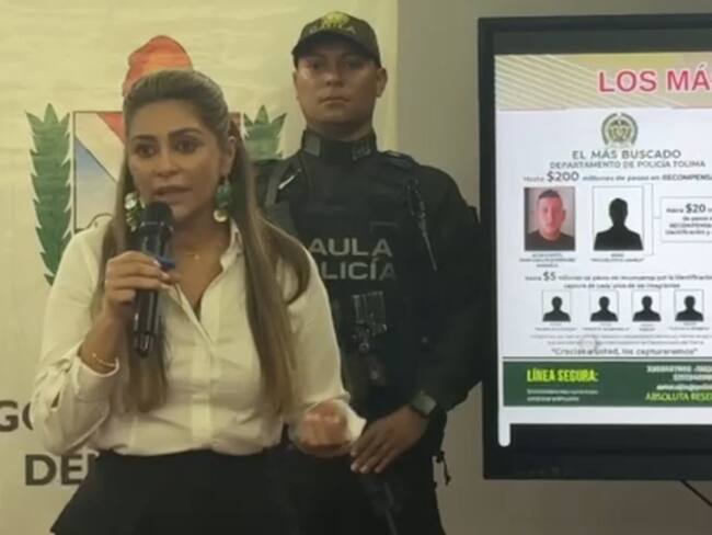 Recompensas por integrantes de las disidencias de las Farc en el Tolima