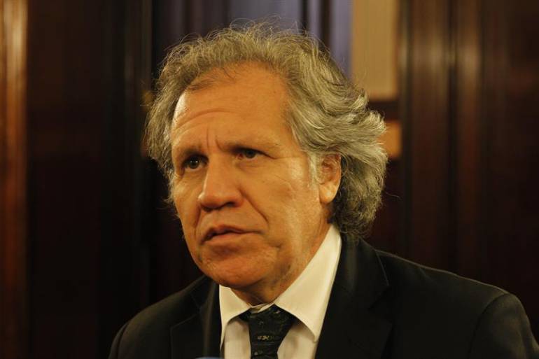 El secretario general de la Organización de Estados Americanos (OEA), Luis Almagro.