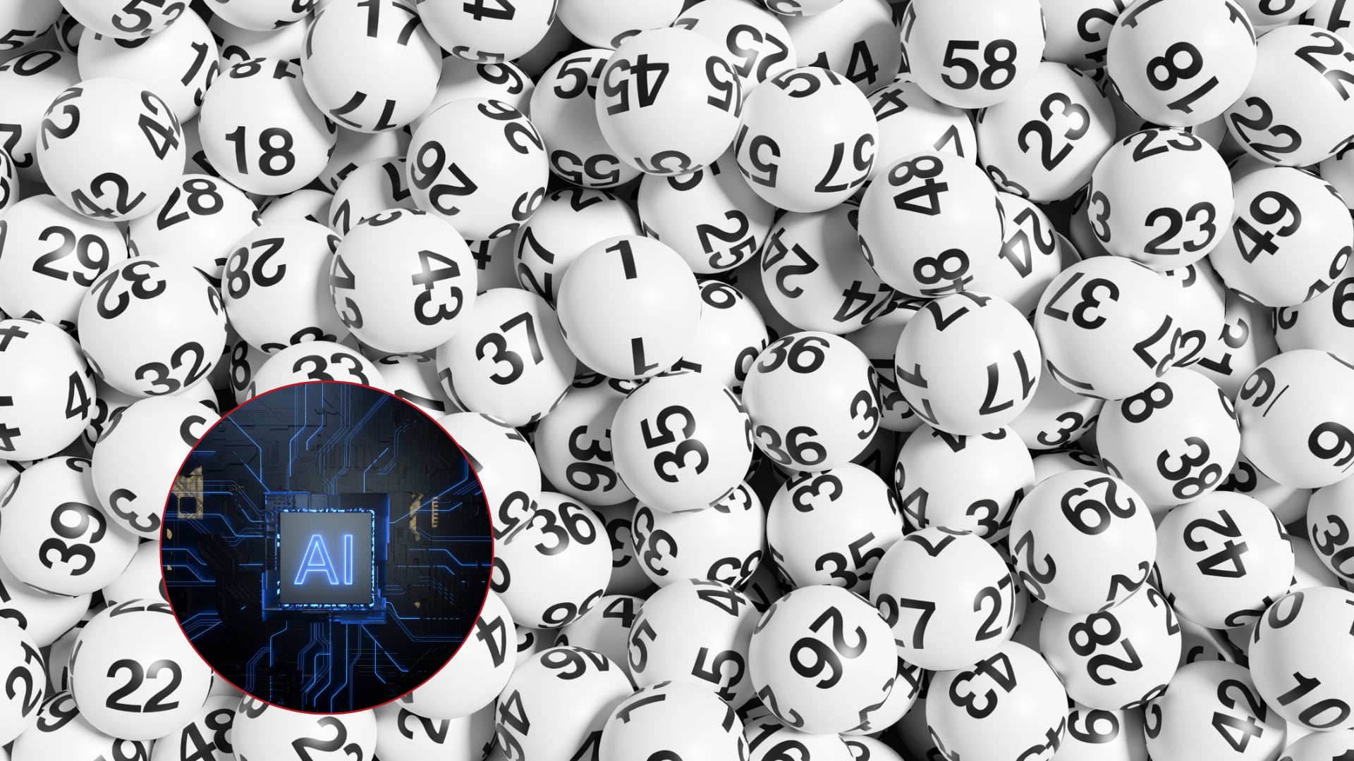 Números de chance analizados con IA