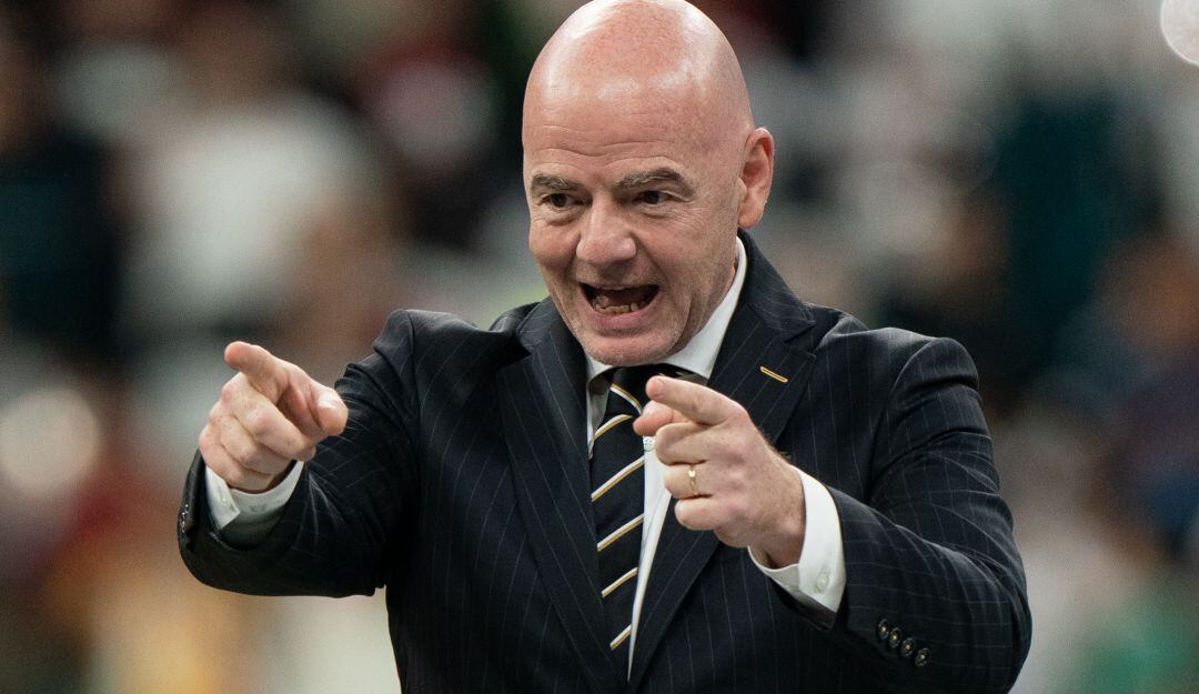 Gianni Infantino, presidente de la FIFA.