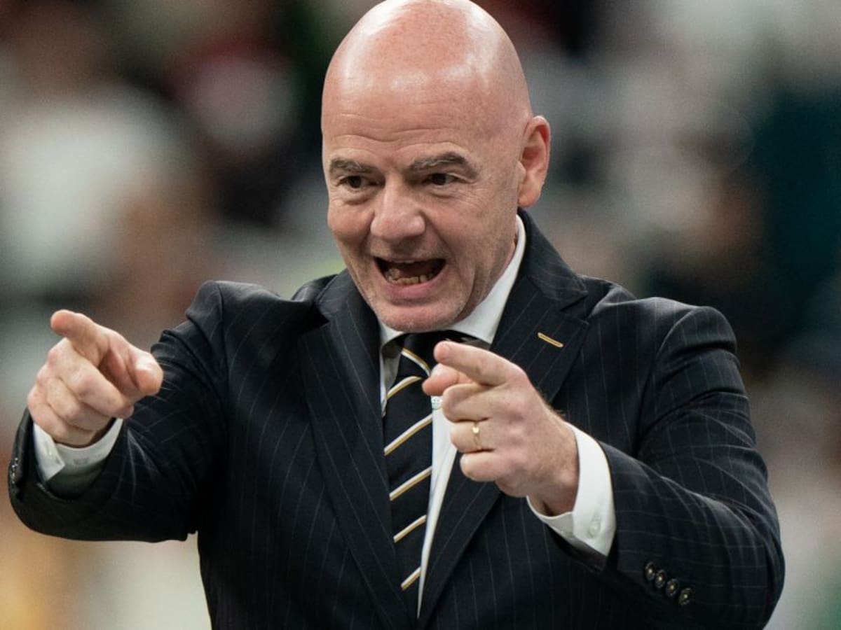 Infantino insiste en un Mundial cada dos años: "Todos se beneficiarían"