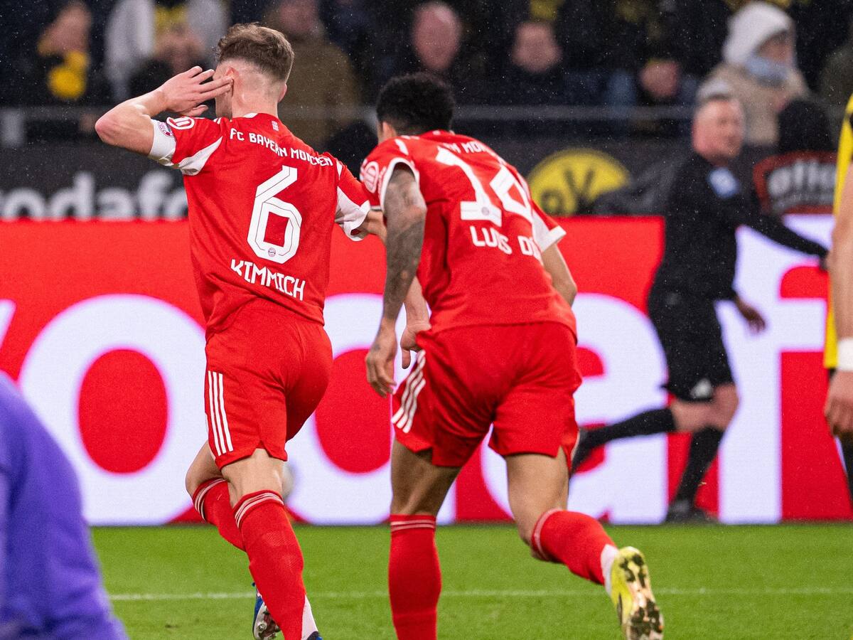 Bayern golpea sobre el final y se queda con el clásico en Dortmund