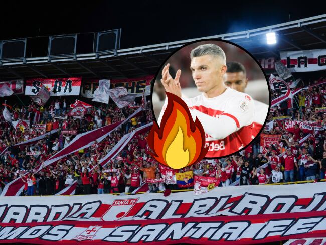 Daniel Torres habló una vez más sobre los hinchas de Independiente Santa Fe / Getty Images