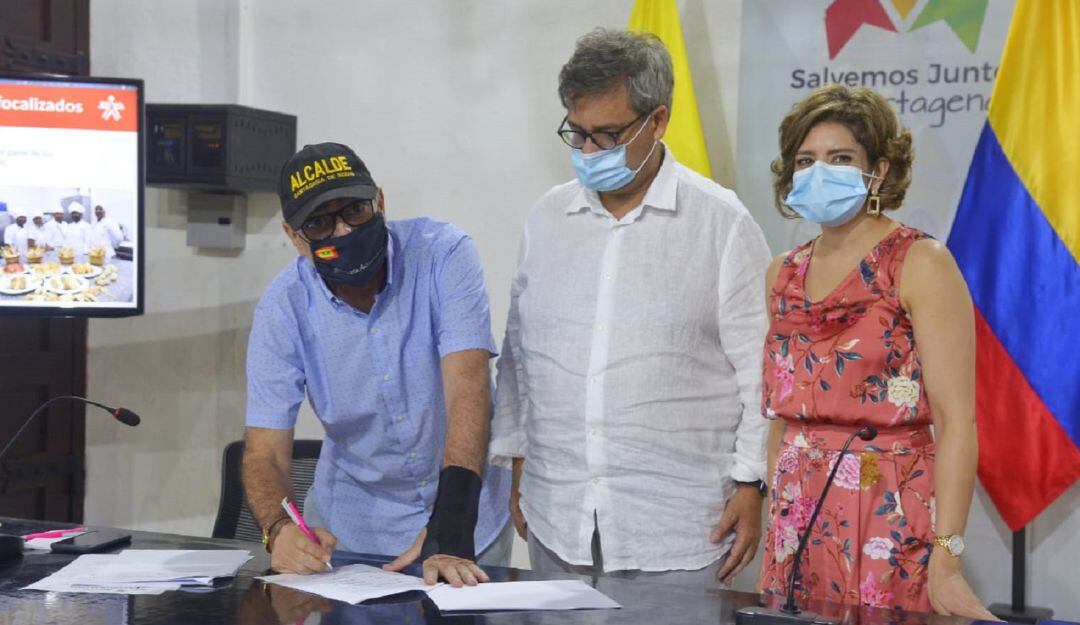 Lanzan piloto de reactivación para vendedores informales de Cartagena