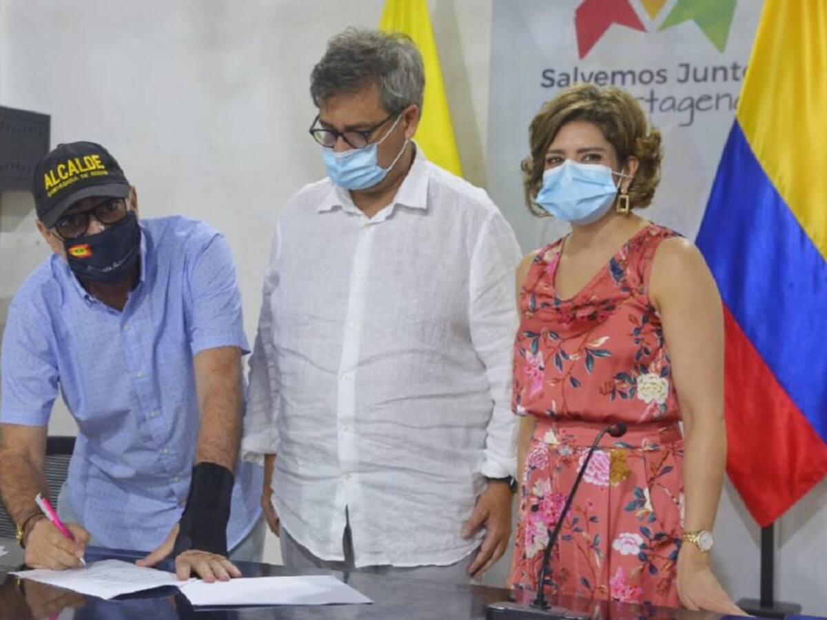 Lanzan piloto de reactivación para vendedores informales de Cartagena