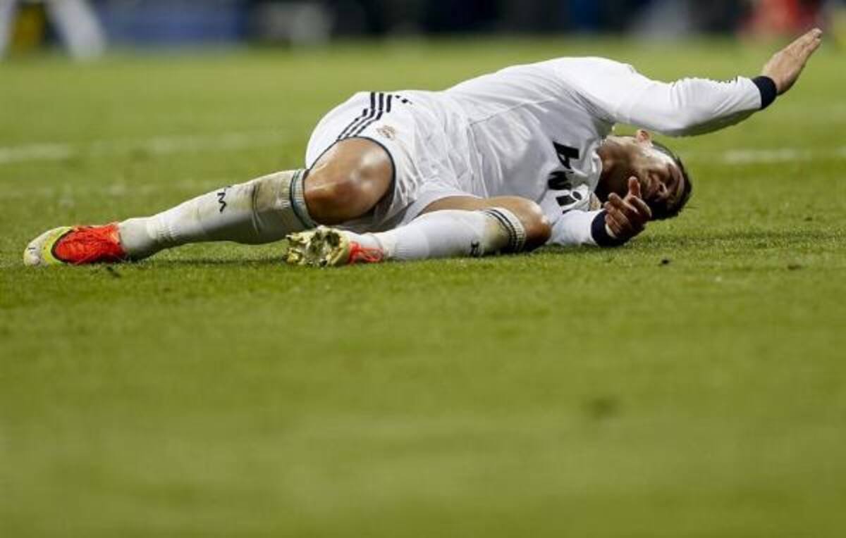 Cristiano Ronaldo y la expresión de la derrota.