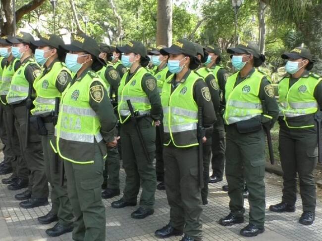 Mujeres policía refuerzan seguridad