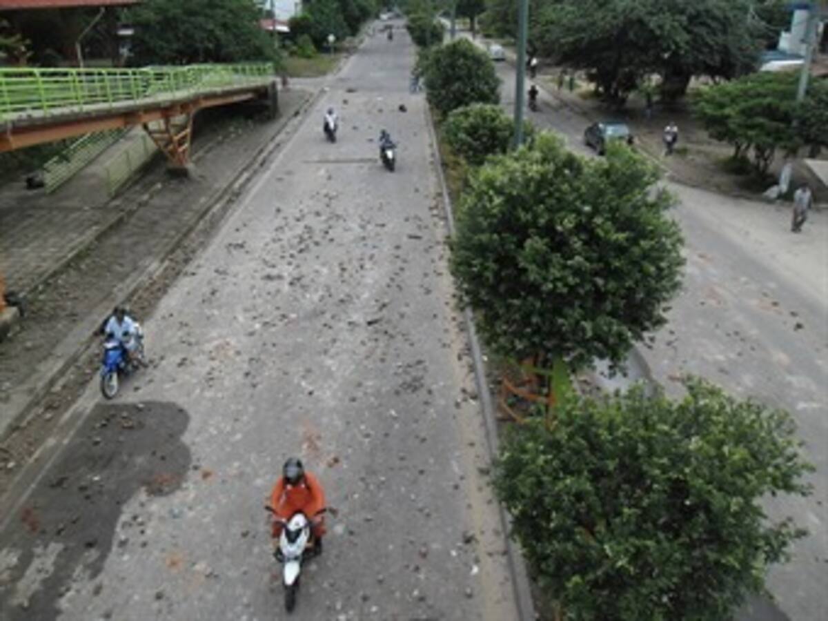 Motociclistas siembran el caos en Yopal