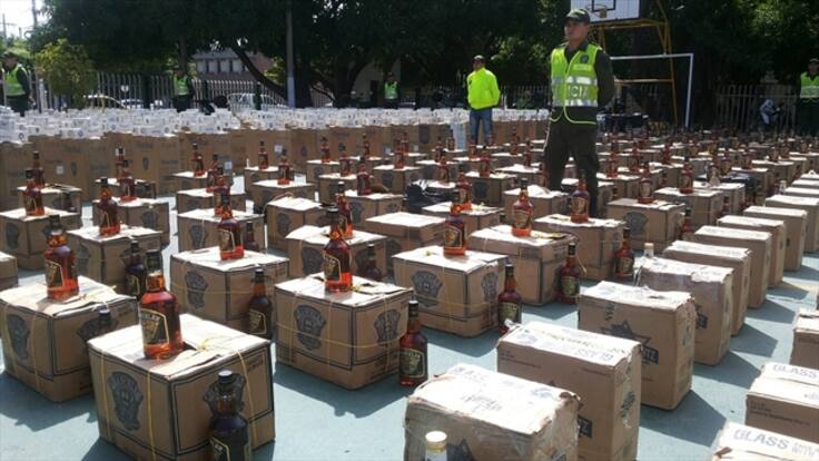 Contrabando por 350 millones de pesos incauta la Policía en Cesar