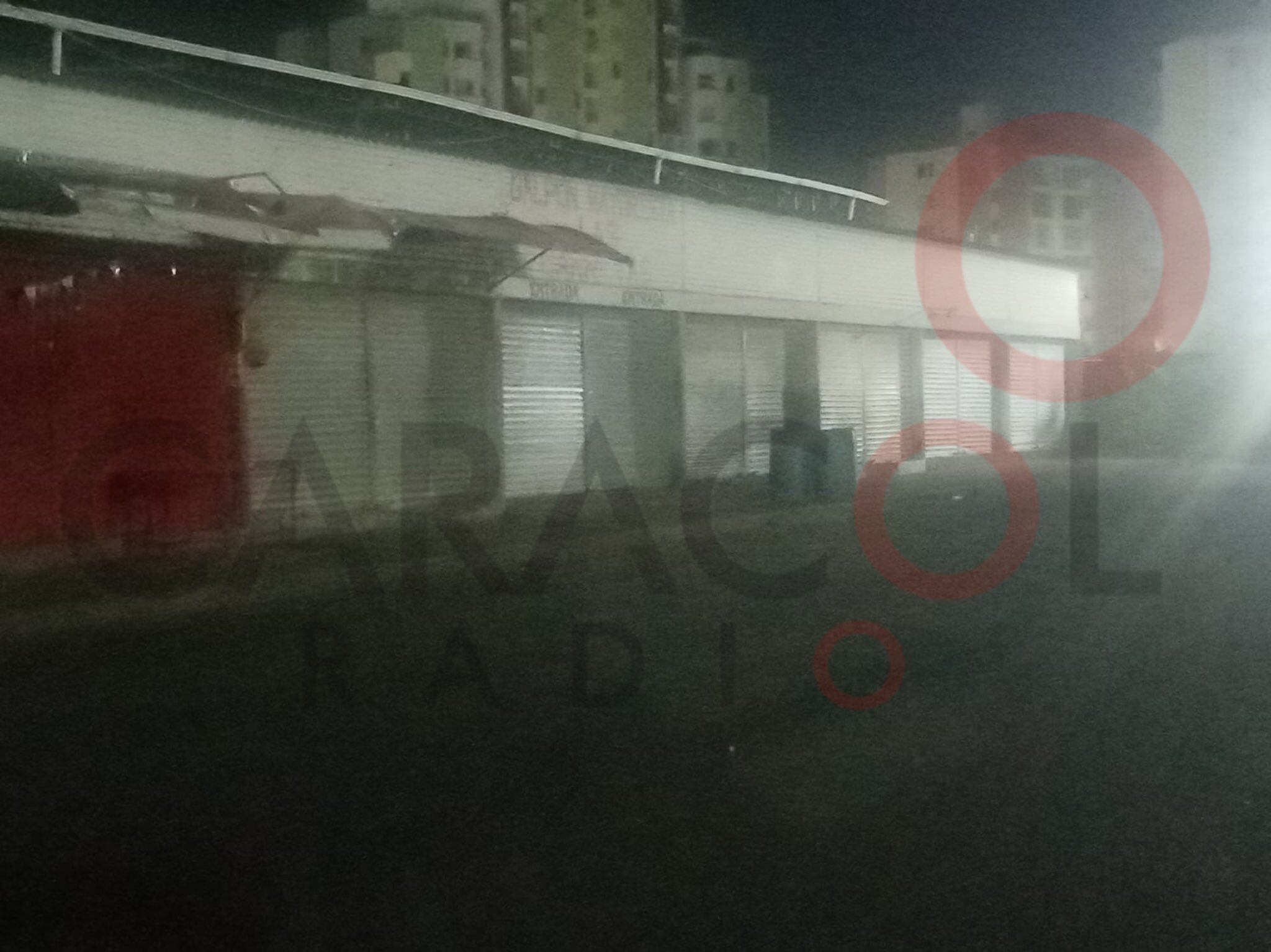 Galpones cerrados en Cenabastos por desabastecimiento de productos. / Foto: Cortesía.