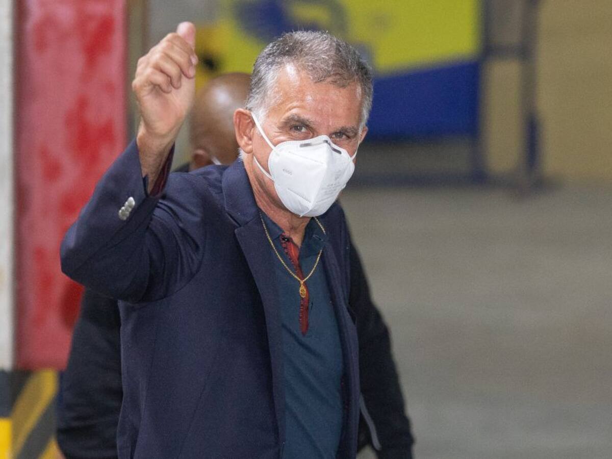 Carlos Queiroz: “No conozco las críticas sobre mi ausencia en Colombia”