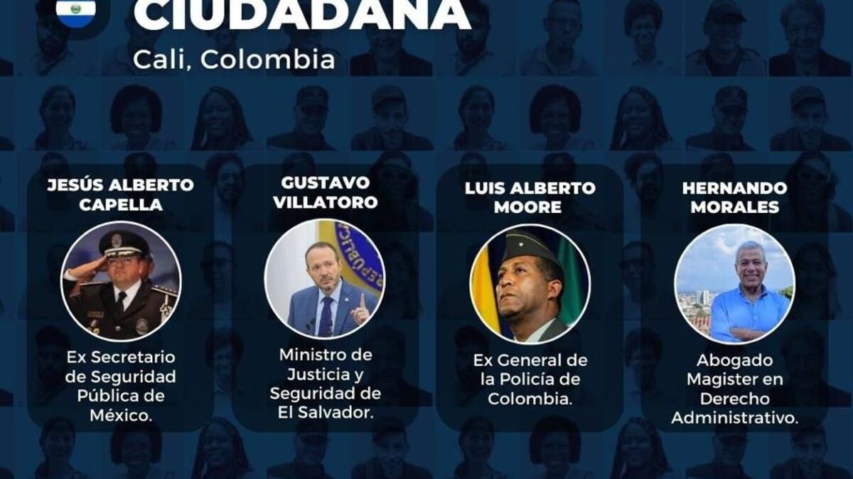Lucha contra crimen de El Salvador será expuesta en Cali