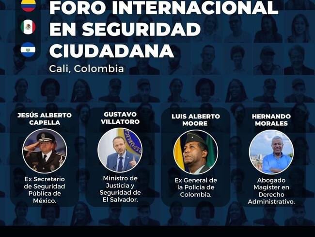 Lucha contra crimen de El Salvador será expuesta en Cali