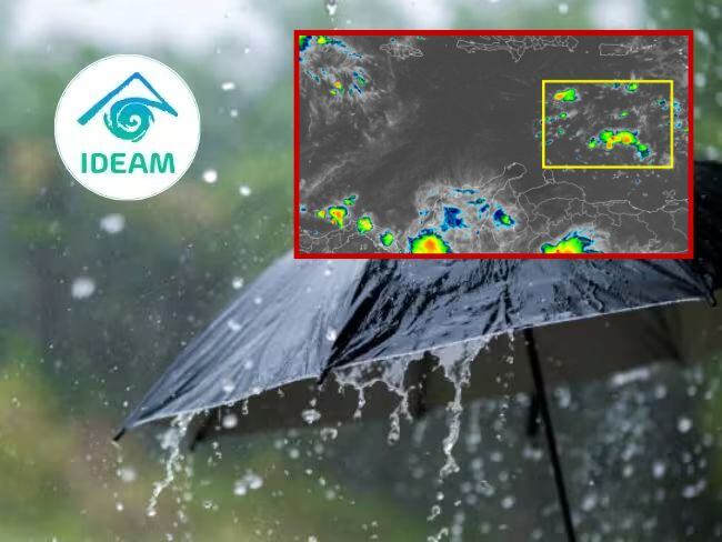Alerta en el Caribe por onda tropical: riesgo de lluvias en Atlántico, Guajira y Magdalena, según IDEAM