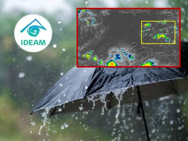 Alerta en el Caribe por onda tropical: riesgo de lluvias en Atlántico, Guajira y Magdalena, según IDEAM