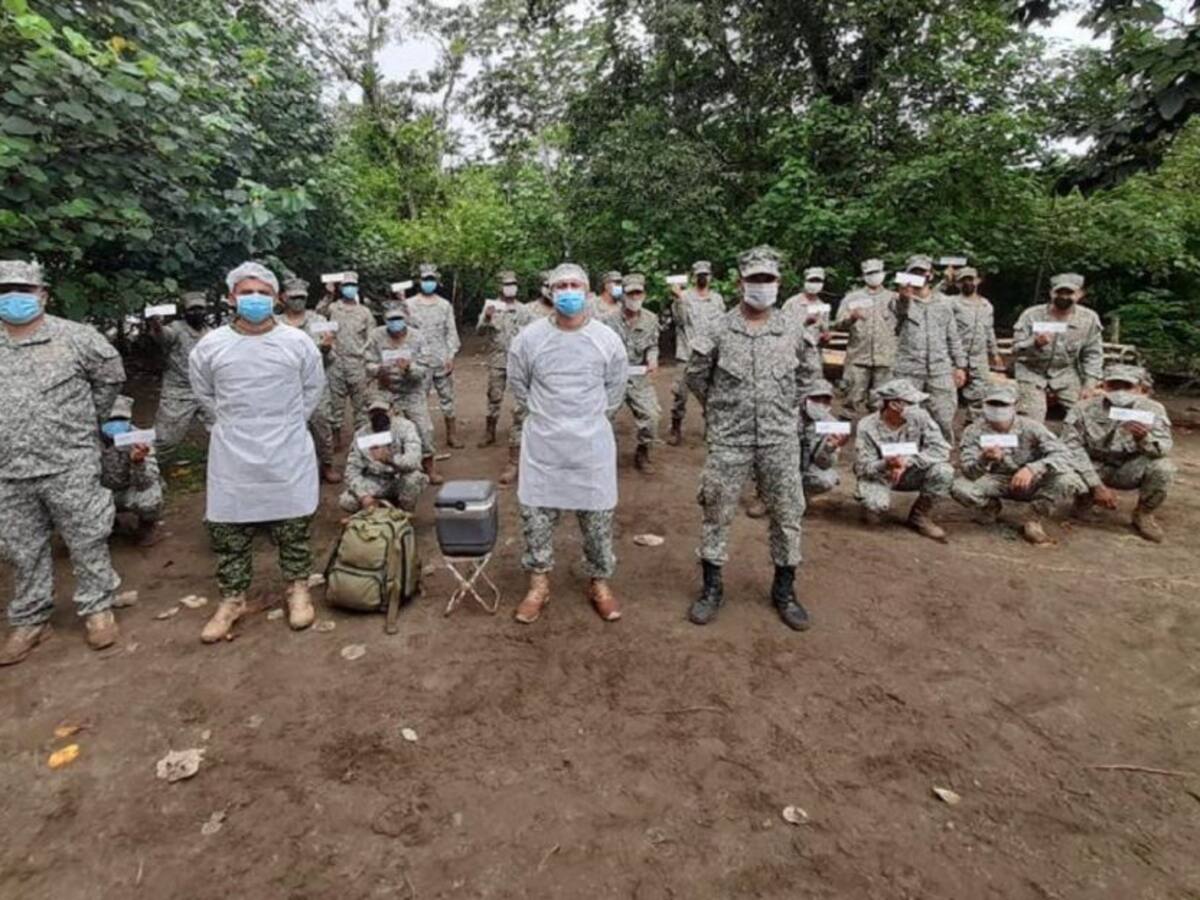 Toda la Armada ya tiene vacunación completa contra la COVID-19