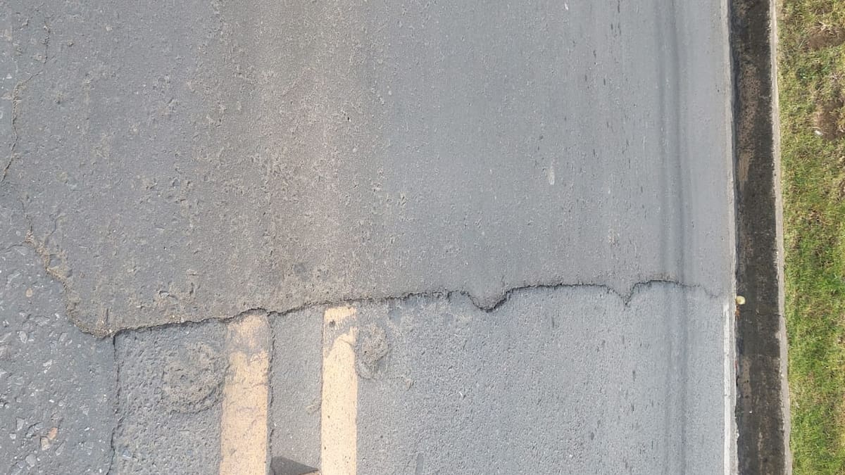 Vía de La Calleja en Tunja, vuelve a deteriorarse tras mantenimiento de Don Matías