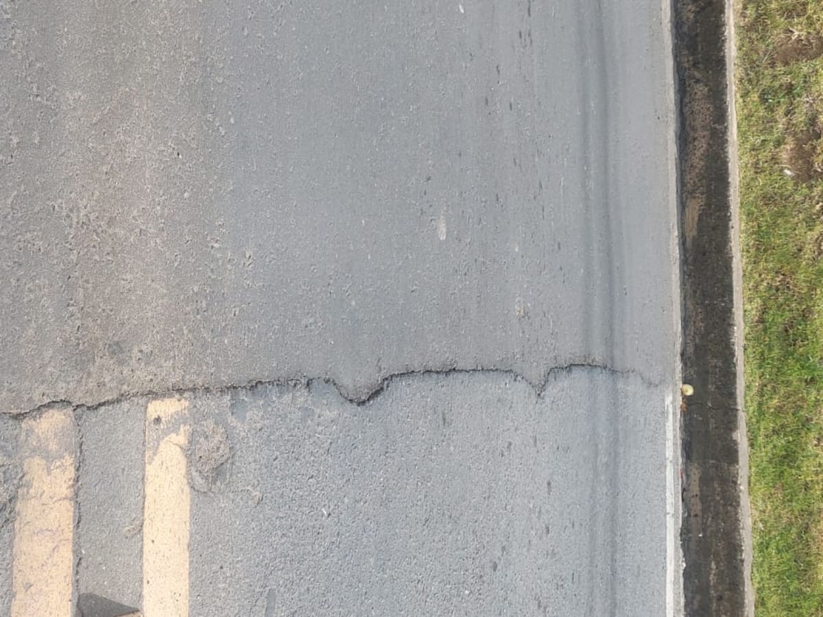 Vía de La Calleja en Tunja, vuelve a deteriorarse tras mantenimiento de Don Matías