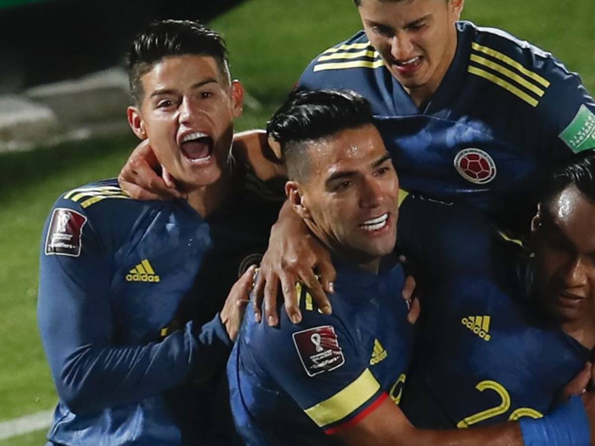James a Falcao tras su gol: “No te vayas nunca Falca”