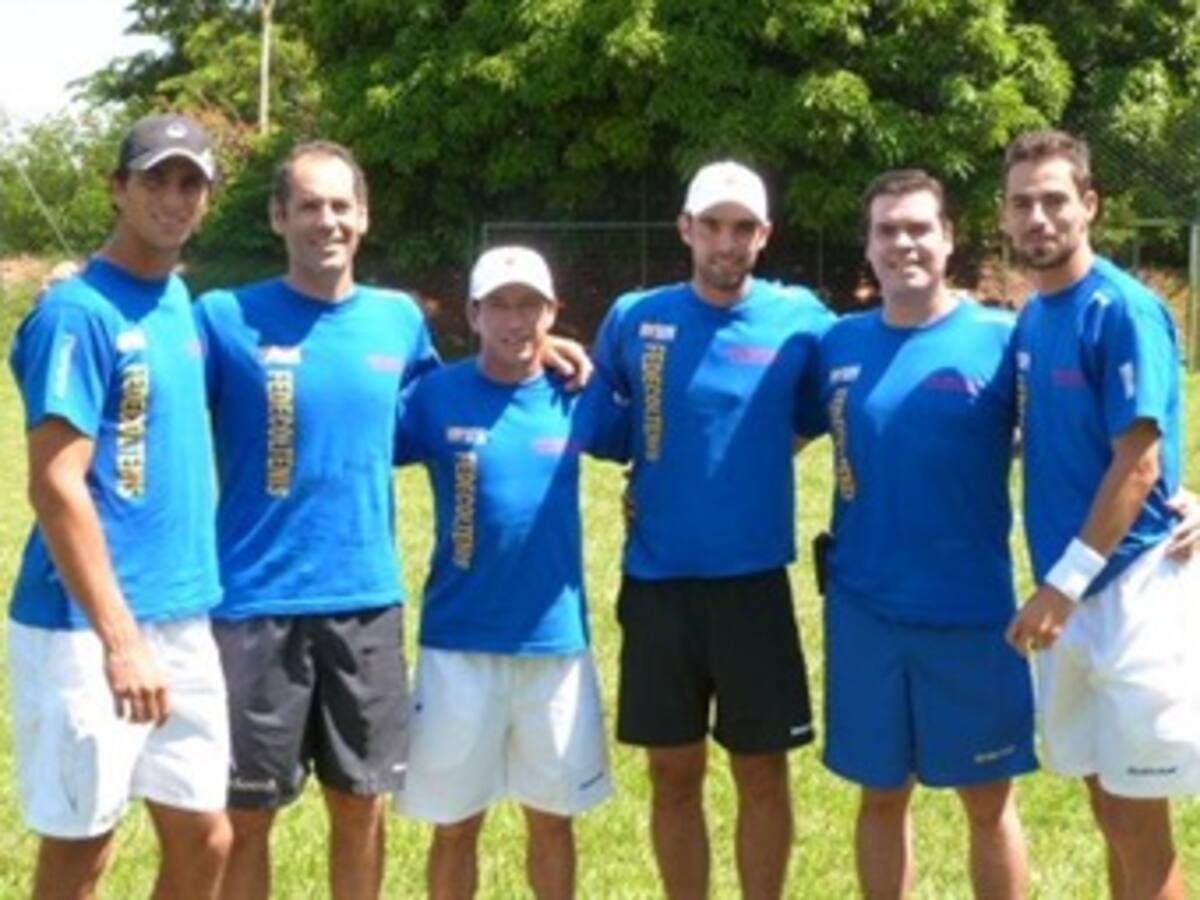 Colombia comienza trabajos en Brasil, previos a los juegos de la Copa Davis