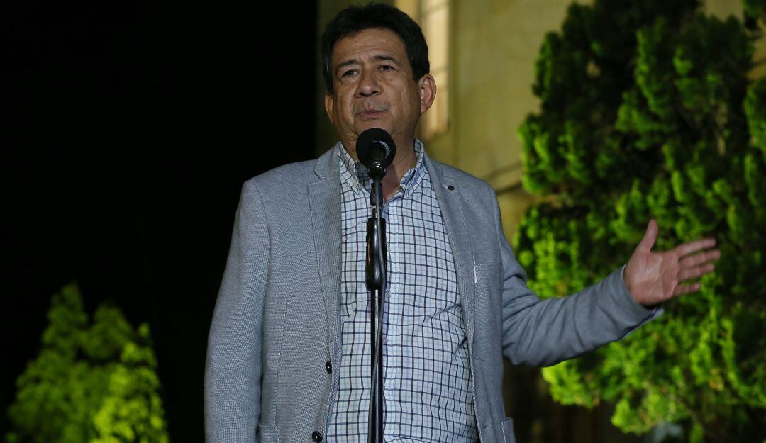 Diógenes Orjuela, presidente de la CUT. 