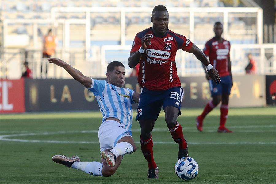 Magallanes e Independiente Medellín en el partido de ida de la fase 3 de la Copa Libertadores / EFE