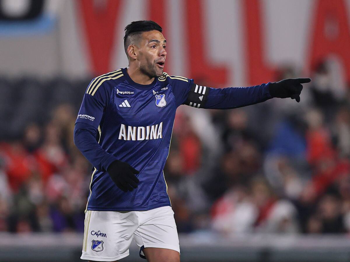 El debut de Radamel Falcao García termina con empate entre Millonarios y River Plate