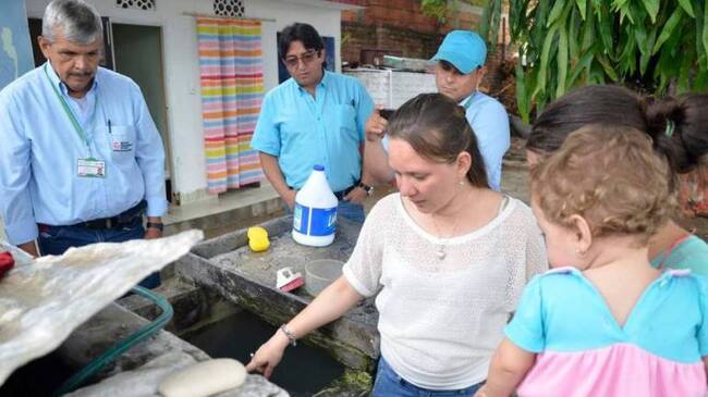 Jornadas de limpieza de tanques de aguas para evitar la reproducción del mosquito