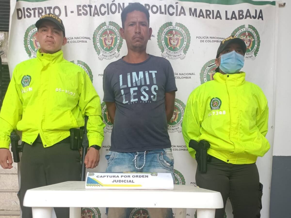 Hombre intentó asesinar a su expareja y la Policía lo capturó en María La Baja