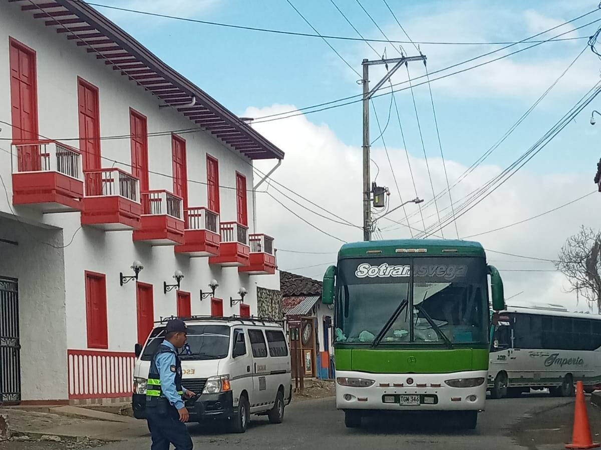 En Salento prohíben el ingreso de buses con capacidad superior a 30 pasajeros