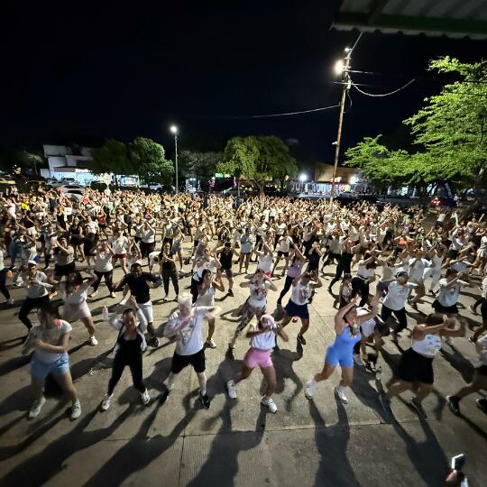La ciclovía nocturna se consolida en Cúcuta / Foto Alcaldía IMRD