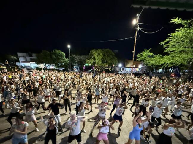 La ciclovía nocturna se consolida en Cúcuta / Foto Alcaldía IMRD
