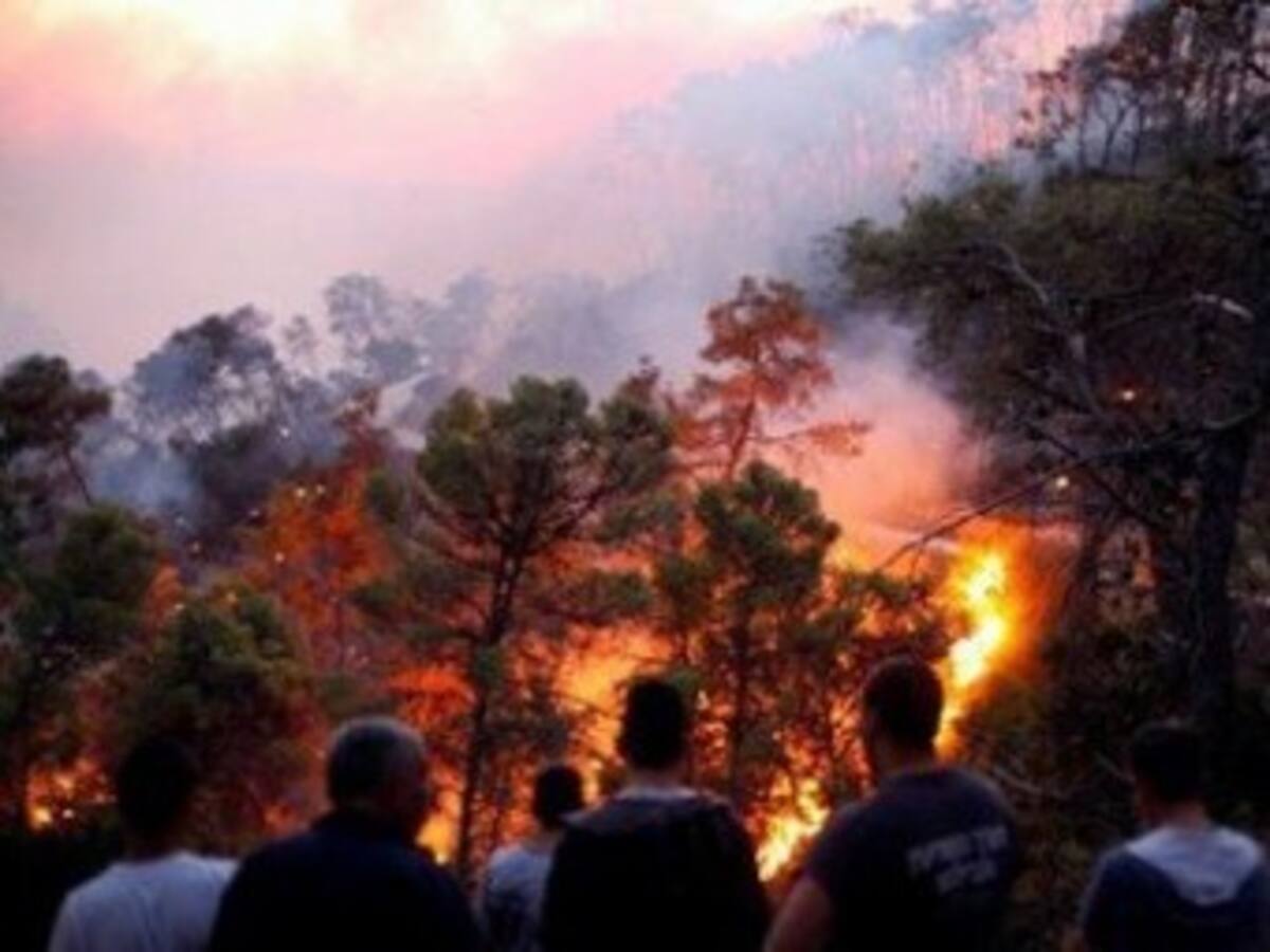 Tercer día de graves incendios en el norte de Israel