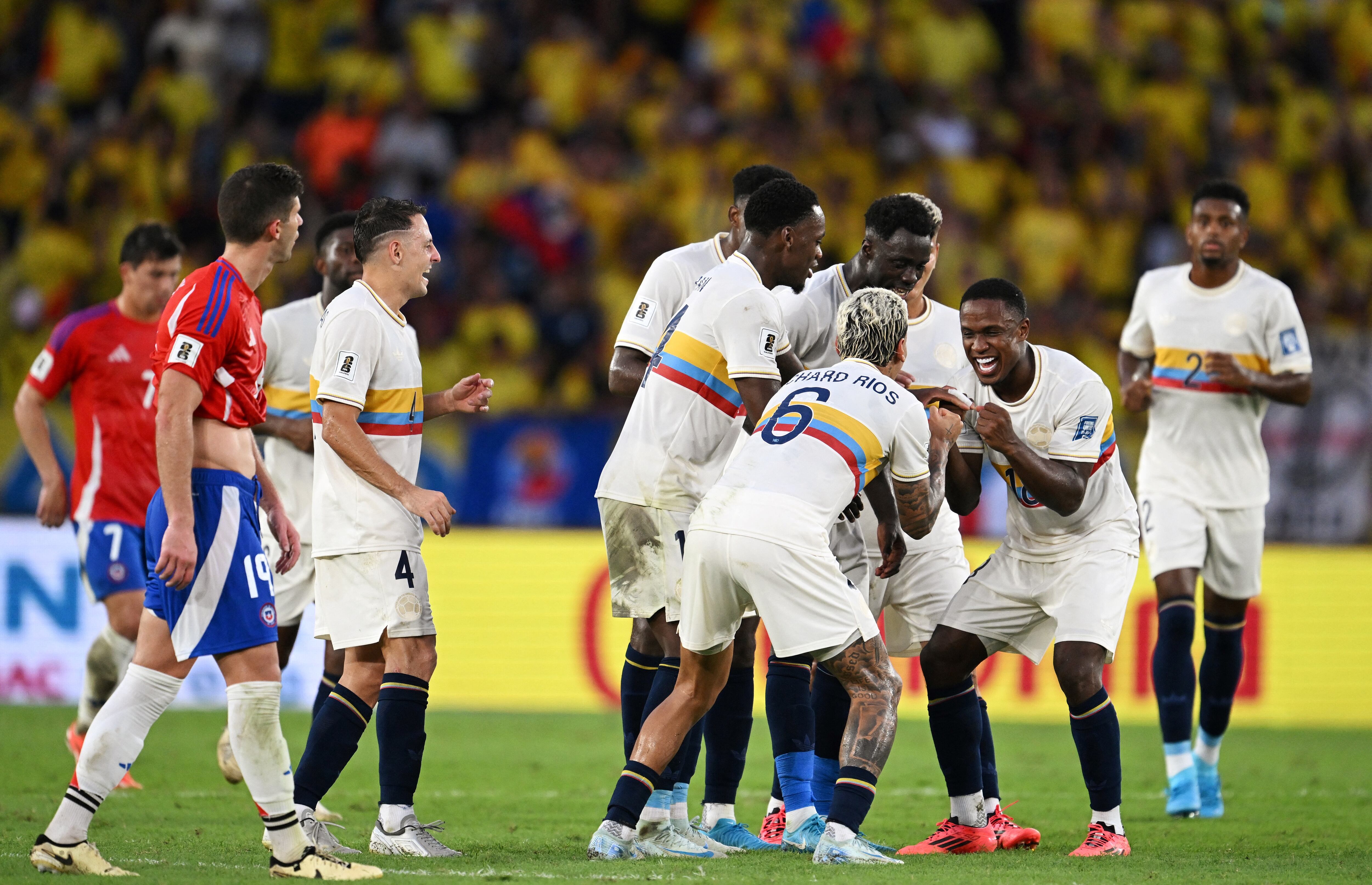Selección Colombia (Photo by RAUL ARBOLEDA/AFP via Getty Images)