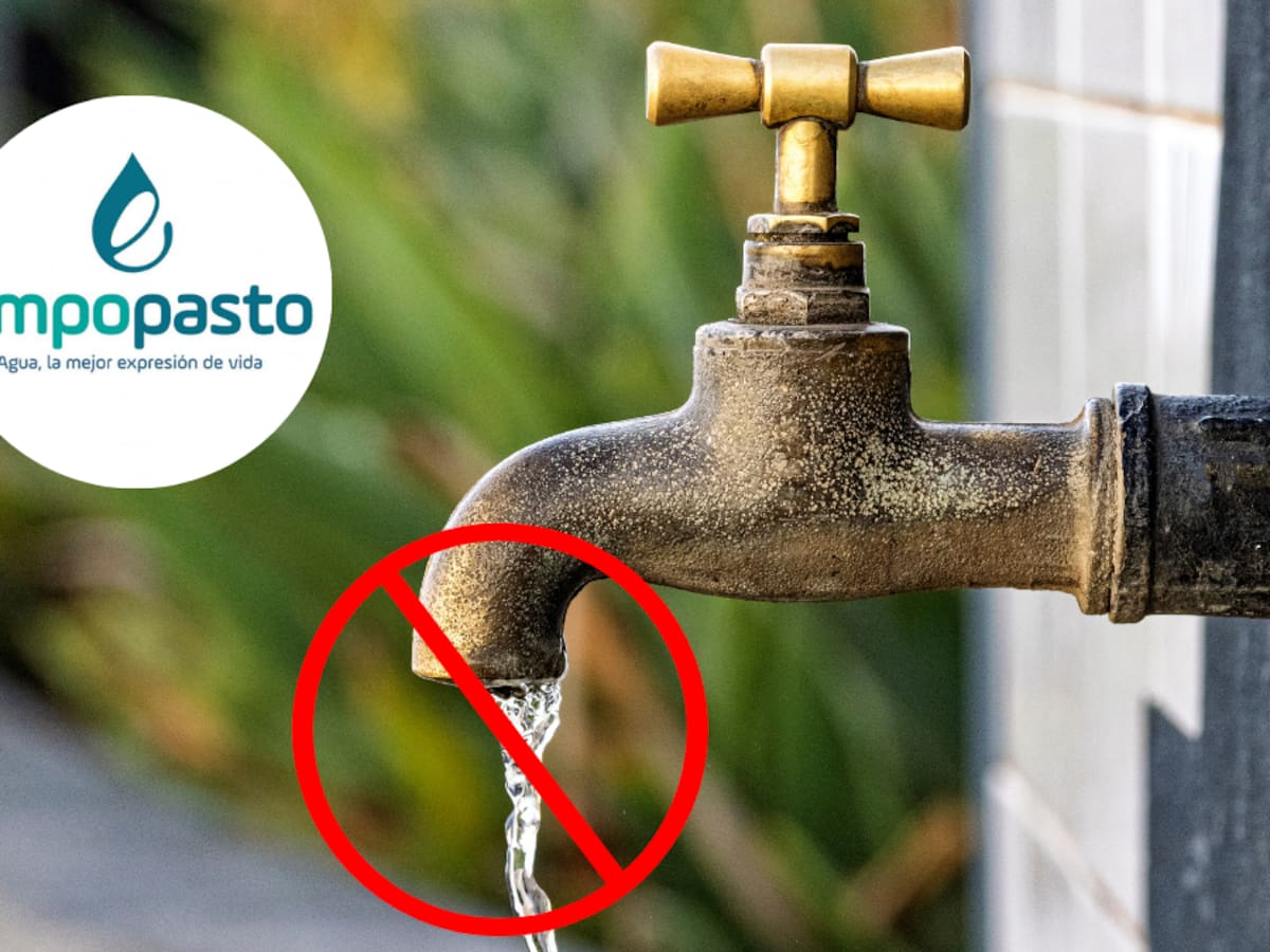 Más de 75 barrios de Pasto se quedarán sin agua el 17 de diciembre: Estos son los horarios