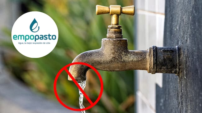 Corte de agua en Pasto (créditos: GettyImages y Empopasto)